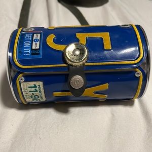 License Plate Purse- Pennsylvania Plate- Recycled Material